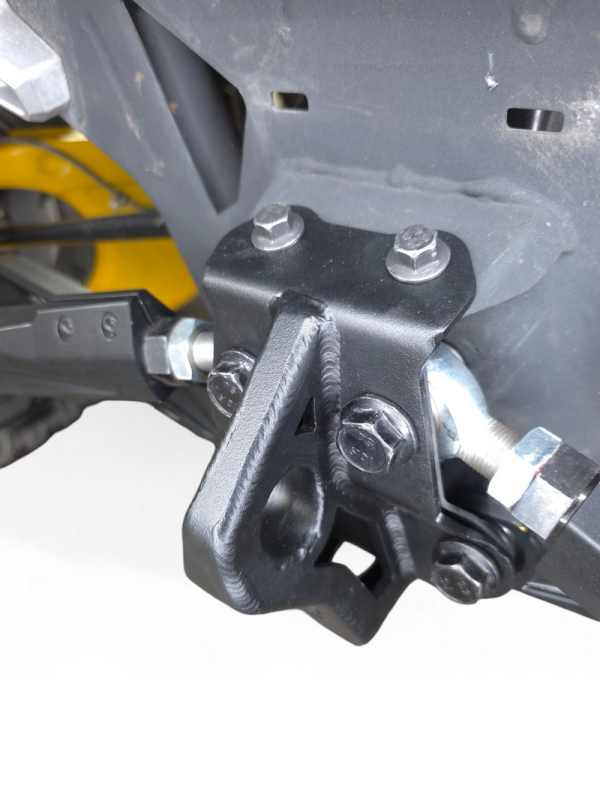 Can-Am Maverick R Radius Rods - Rear - Elektric Off Road - Volt Series Billet - Black - `24-`26